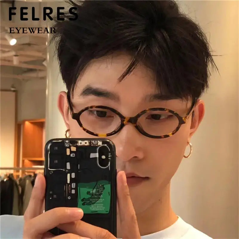 Lunettes loupe pour femme ovale et colorer