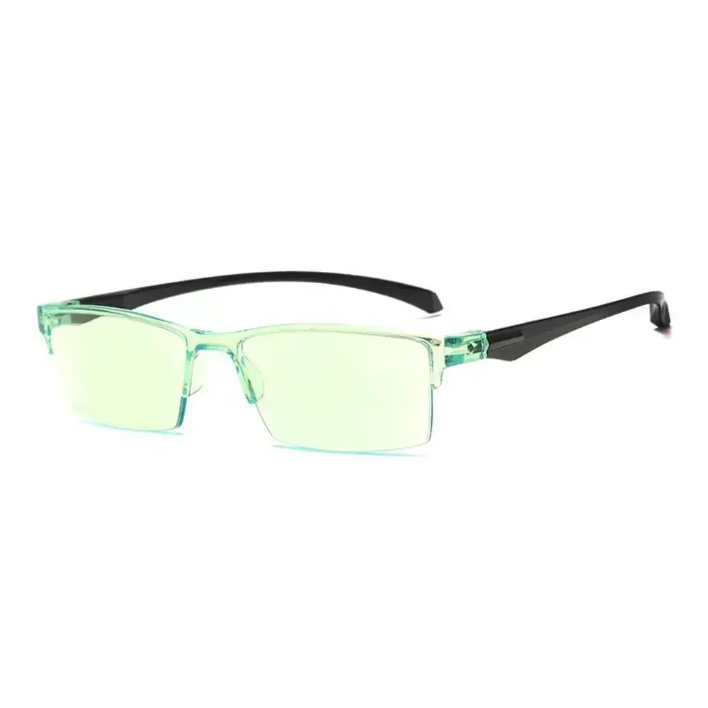lunettes anti lumieres bleu grise et rectangulaire