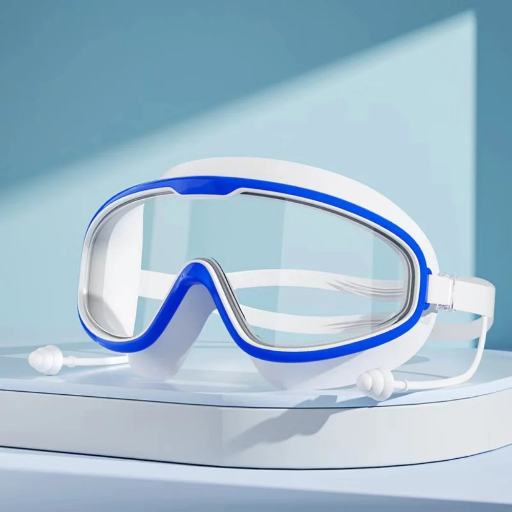 Lunettes de natation avec 2 couleurs differentes