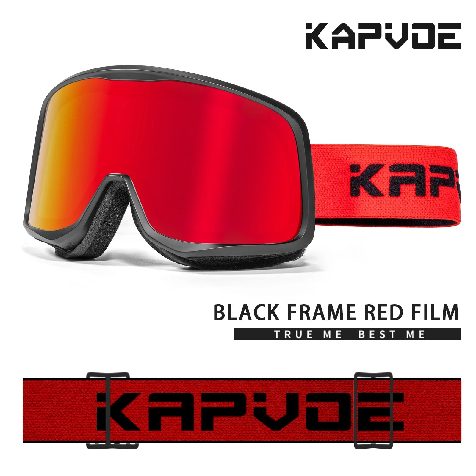 lunettes de Ski avec des ski colorés