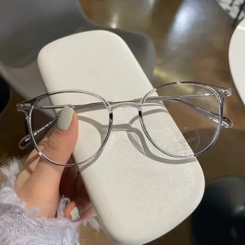 lunettes anti lumieres bleu femmes rose arrondie