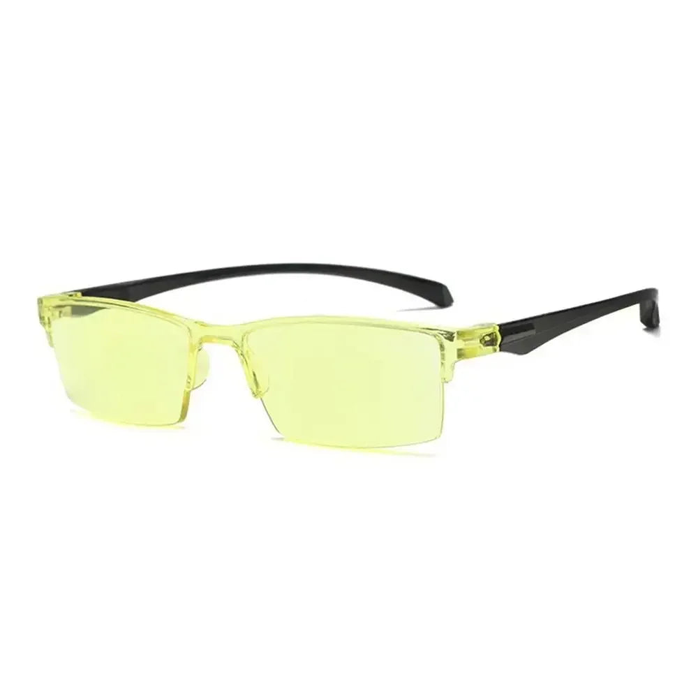 lunettes anti lumieres bleu grise et rectangulaire