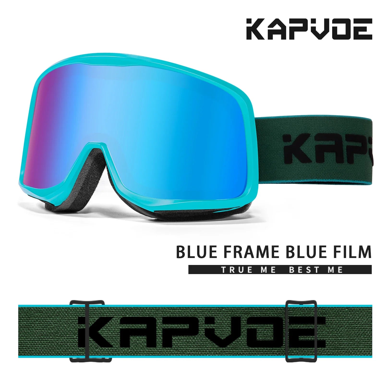 lunettes de Ski avec des ski colorés