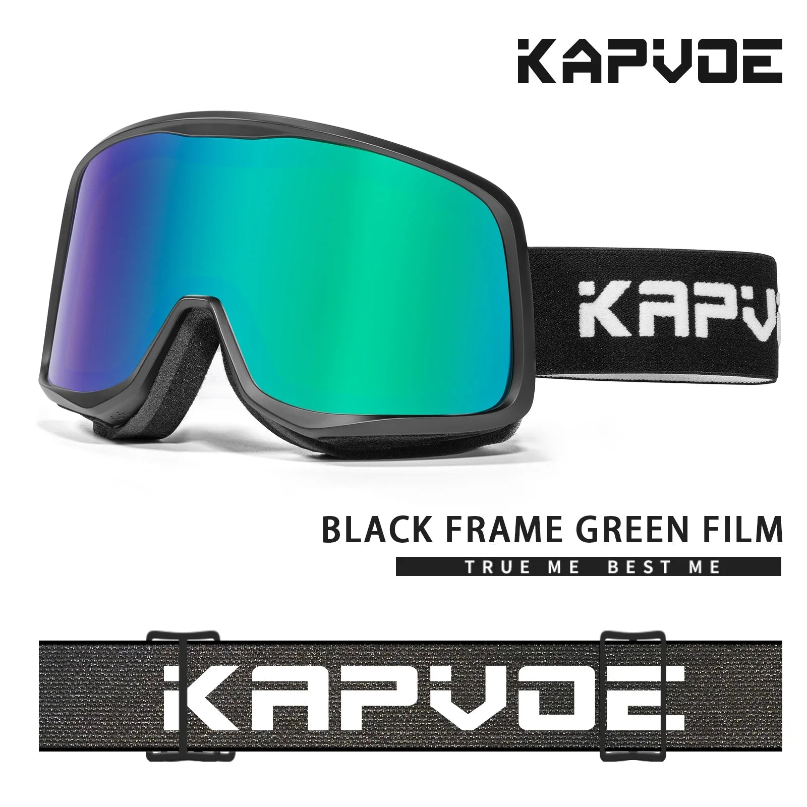 lunettes de Ski avec des ski colorés