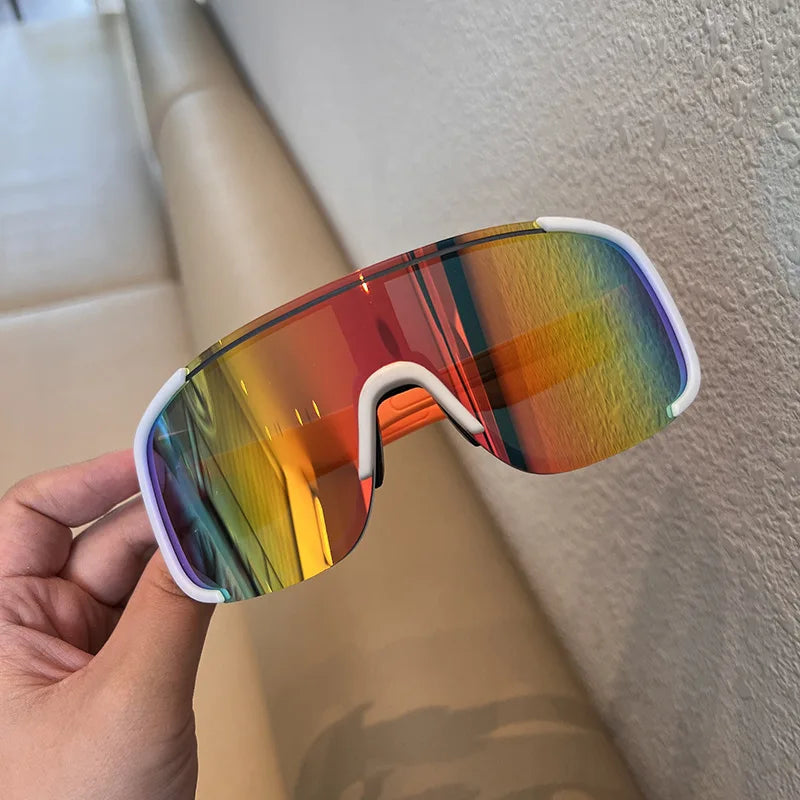 lunettes de cyclisme arrondie