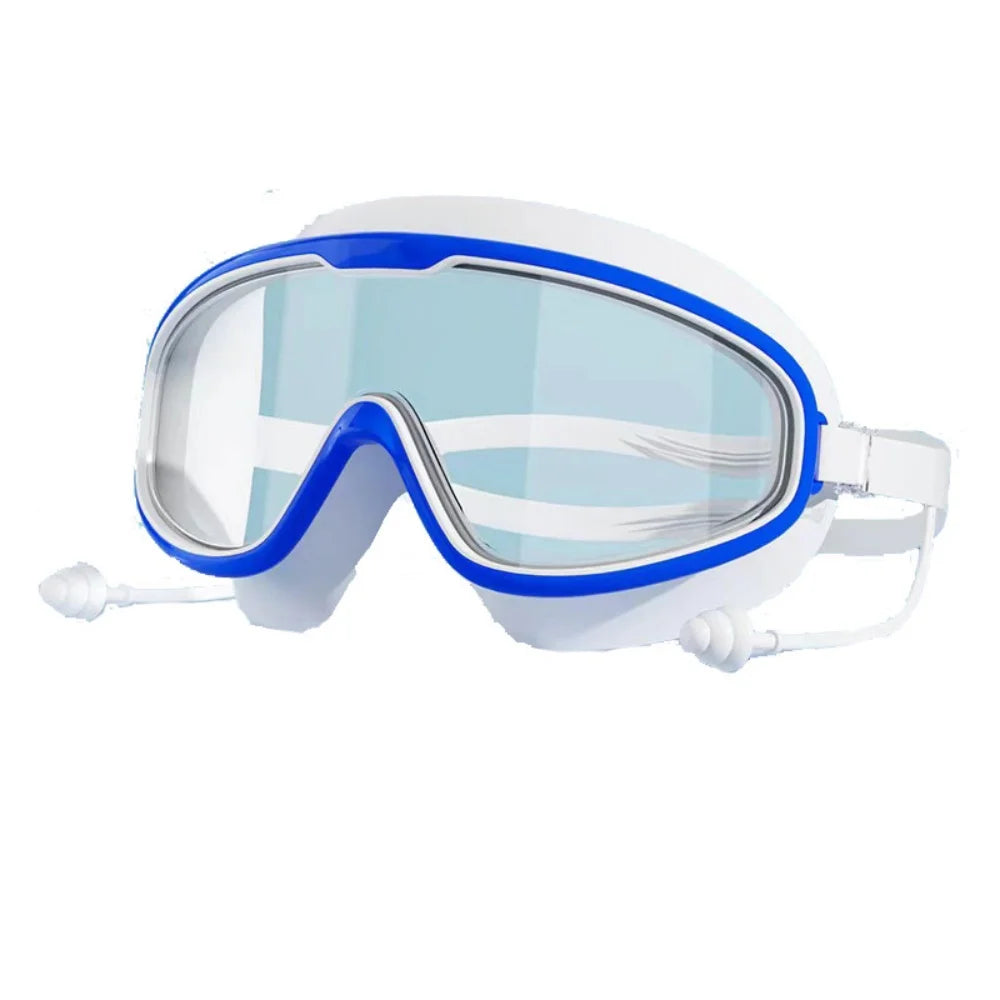 Lunettes de natation avec 2 couleurs differentes