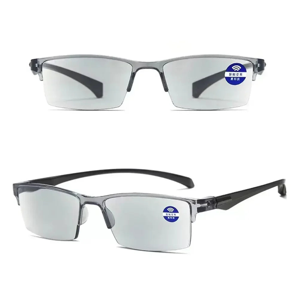 lunettes anti lumieres bleu grise et rectangulaire
