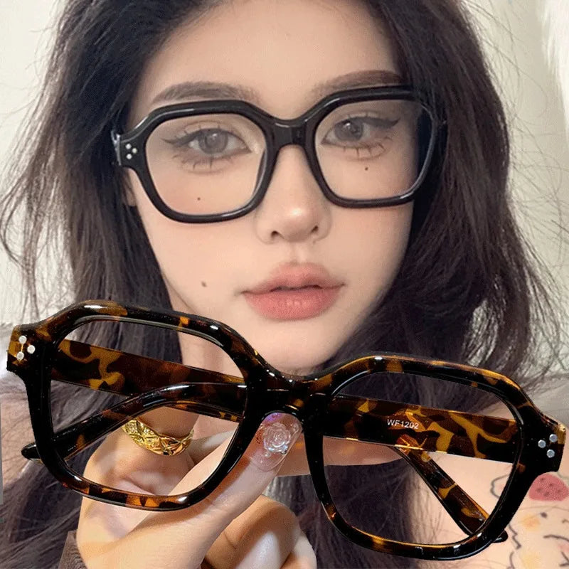 Lunette anti lumieres bleu femme tigrer