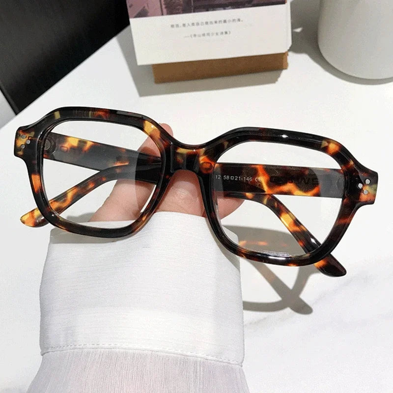Lunette anti lumieres bleu femme tigrer