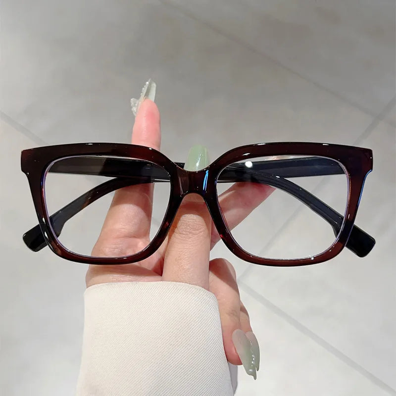 lunette anti lumieres bleu femmes marron et beige
